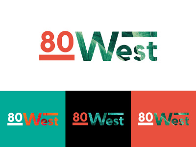 80 West Cont. agency branding graphic design logo marketing