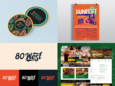 Top 4 in 2018 branding graphic design logo marketing typography ui website west palm beach