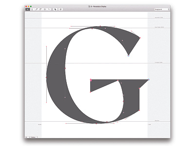 Seventh Letter display glyph lapidary type typedesign typography