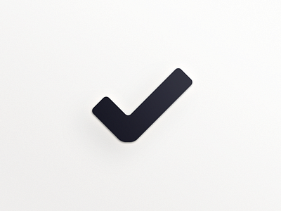 Check @2x black check clean icon logo minimal tick white