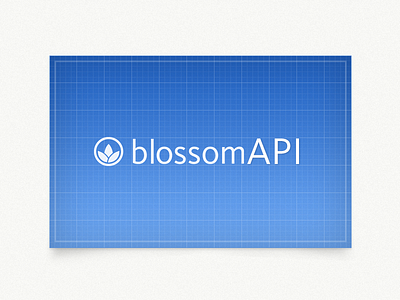 Blossom API api blossom blueprint data kievit logo shadow teaser