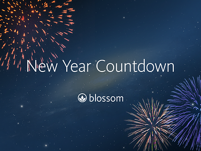 New Year Countdown 2015 blossom countdown firework galaxy kievit new year product space