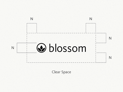 Logo Usage blossom clear clear space guide guidelines icon instructions kievit logo space symbol usage