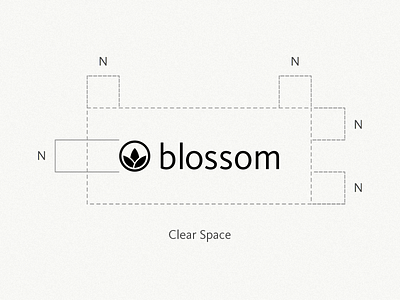 Logo Usage blossom clear clear space guide guidelines icon instructions kievit logo space symbol usage
