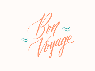 Tropical Vibes brush lettering calligraphy handlettering lettering type