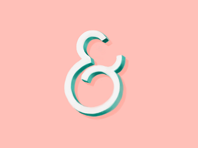 Ampersand I ampersand lettering