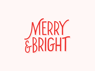 Happy Holidays! color lettering type typography