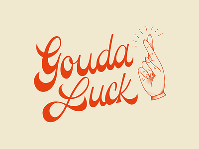 Gouda Luck handlettering ipad lettering lettering script type