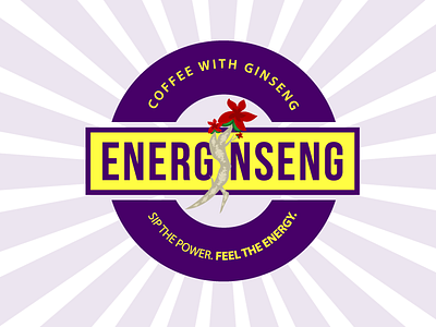 Energinseng Re-Brand brand coffee health identity packaging