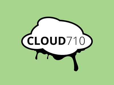 Cloud 710 (WIP) brand cloud glass blowing identity startup