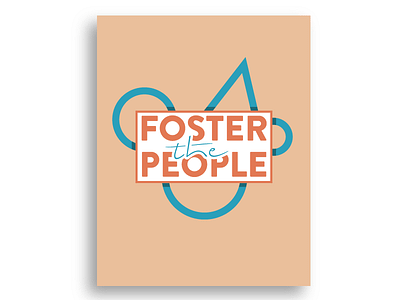 One Hour Design Challenge - Foster The People challenge foster the people illustrator shapes vector
