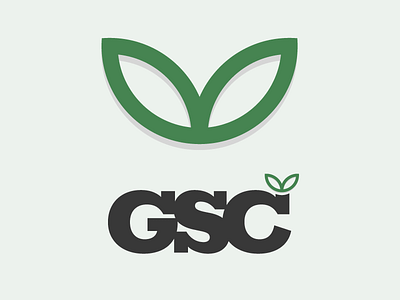 GSC main mark / secondary (WIP) growth illustrator vector