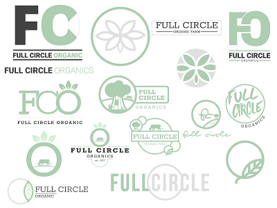 Full Circle Community Farm (WIP) community farm illustrator organic vector