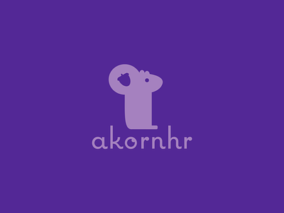 acorn hr - mock up akorn hr branding design illustration minimal minimalist logo mockup shozda vector