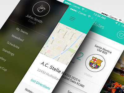 Soccer Team Management - UI/UX