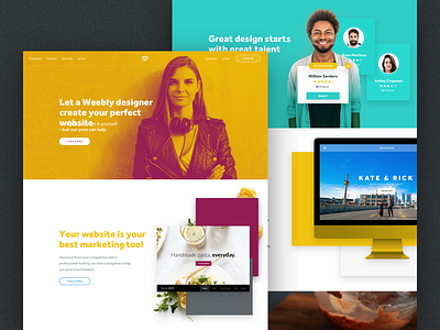 Design Services Landing Page colors components consumer design drag drop landing noise services shadow ui weebly