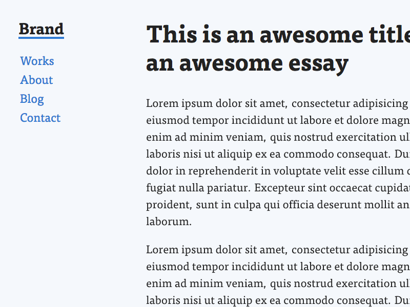 Side Navigation Pattern navigation hamburger menu side blog gif tisa
