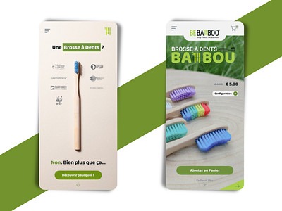 BeBamboo - Mobile ecommerce design