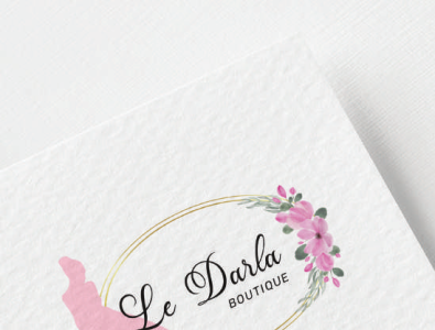 Darla Boutiue branding design logo