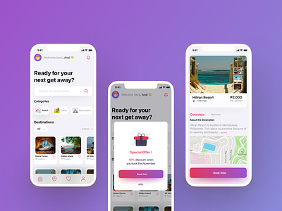 DailyUI Challenge #036 - Special Offer Page bookingapp dailyui design special specialoffer ui uidesign