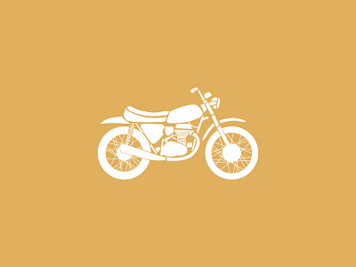Yellow + Motorcycle = <3 braaap icon illustration logo motorcycle