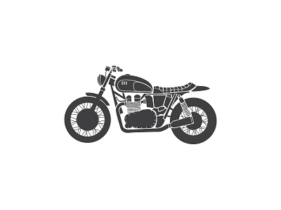 Cafe Racer cafe racer icon illustration logo motorcycle