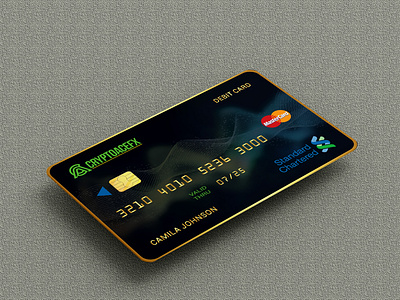 Modern, Stunning and Luxury Debit Card design