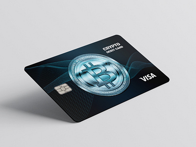 Crypto Bitcoin Debit Card atm card bank card bitcoin bitcoin debit card credit card crypto crypto debit card debitcard design geometric geometric logo illustration letter logo logo