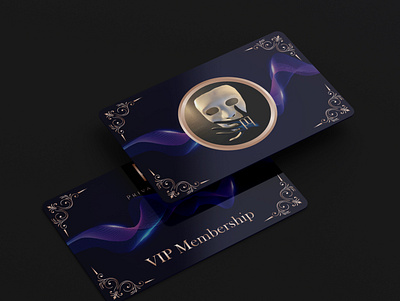 Modern Membership Card atm card bank card credit card debitcard membership card visa card