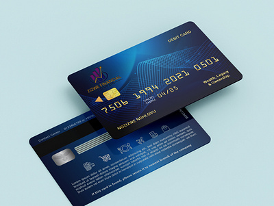Modern Debit Card atm card bank card bitcoin card credit card crypto card debitcard design illustration master card visa card