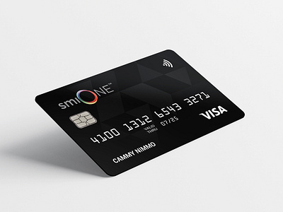 Modern Visa Debit Card