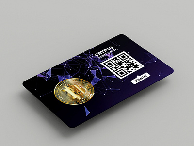 Crypto Debit Card atm card bank card bitcoin card credit card crypto card debitcard design logo visa card