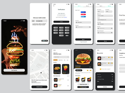 Food Delivery App Ui Design