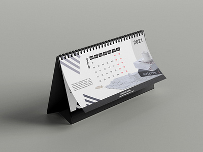 Modern Desk Calendar Design