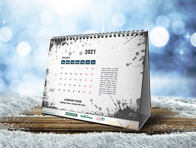 Modern Desk Calendar design calendar calendar 2022 calendar design 2022 design desk calendar desk calendar 2022 illustration wall calendar wall calendar 2022