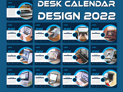 Modern Desk Calendar Design