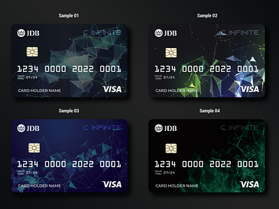 Modern Credit card design