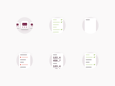 Empty State Icons | Meter Connector App app empty energy icon illustration meter set state vector