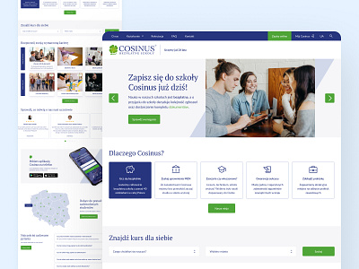 Cosinus Schools | Website Redesign education redesign school university website