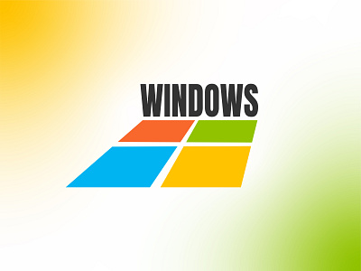 windows logo redesign 3d logo branding colorful logo graphic design logo design logo maker logo redesign modern modern logo timeless windows logo windows logo redesign
