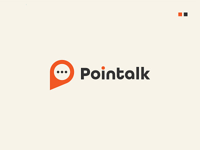 Pointalk creative logo design