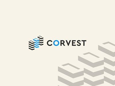 corvest corporate logo design