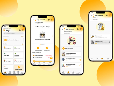 Jago Last Wish Feature bank digital mobile app user experience user interface