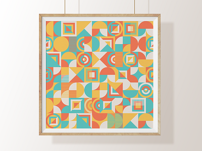 Geometric Pattern Poster