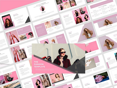 Fashion Powerpoint branding keynote logo powerpoint template