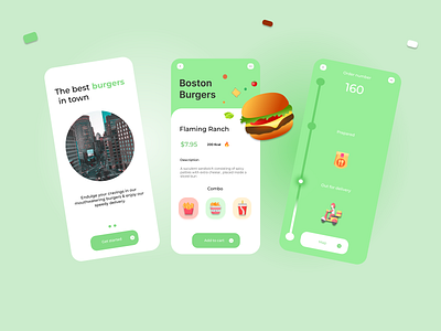 Fast food app concept