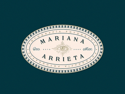 Mariana Arrieta Photography Logo antique branding graphic design logo magic vintage visual identity