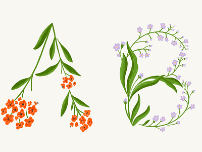 Flower Alphabet