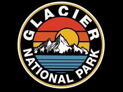 Glacier National Park | Sticker