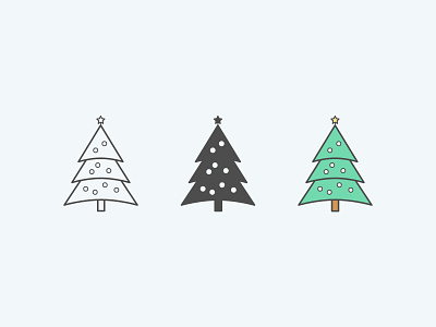 Christmas Icons christmas christmas icons christmas tree flat holiday icon vector winter